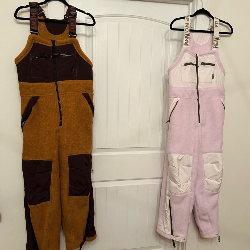 Free People Fleece Coveralls